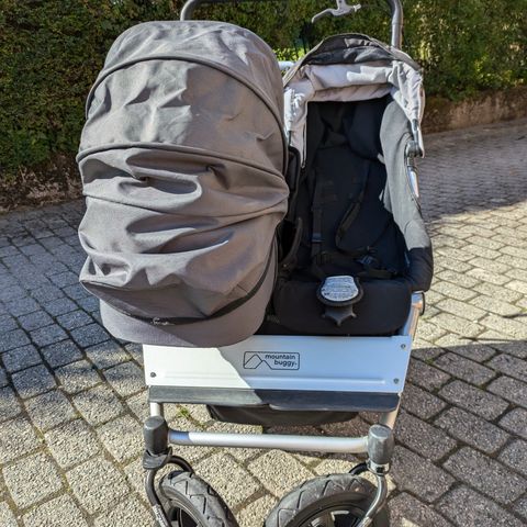 Mountain buggy duo søsken/tvillingvogn