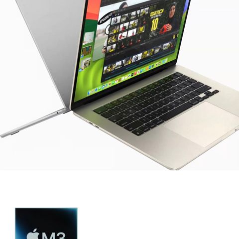 Macbook Air 13,6" M3, 16gb / 512 SSD