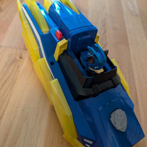 Paw patrol Chase bil/fartøy