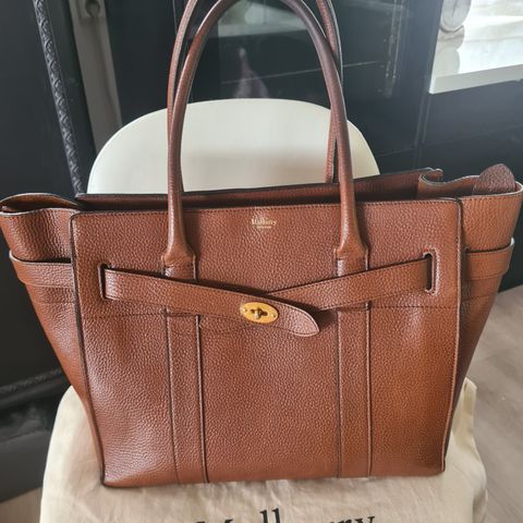 Mulberry Zipped Bayswater Large oak