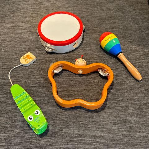 Instrumenter til baby / småbarn 🍀