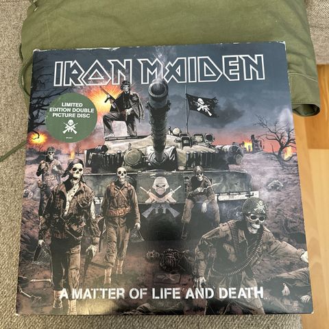 Iron Maiden Limited Edition Double Picture Disc - Matter of life and death