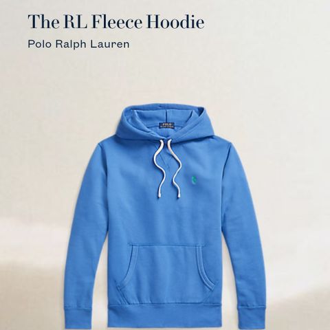 Polo Ralph Lauren hoodie genser M, lite brukt