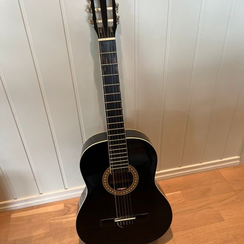 Morgan gitar med veggfeste