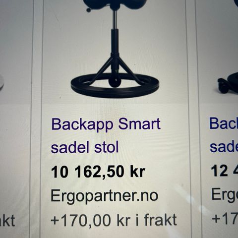 Backapp Smart sadel stol