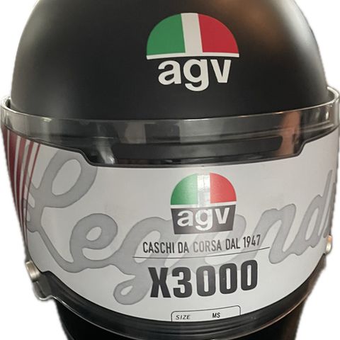 Ny AGV X3000  Ubrukt selges