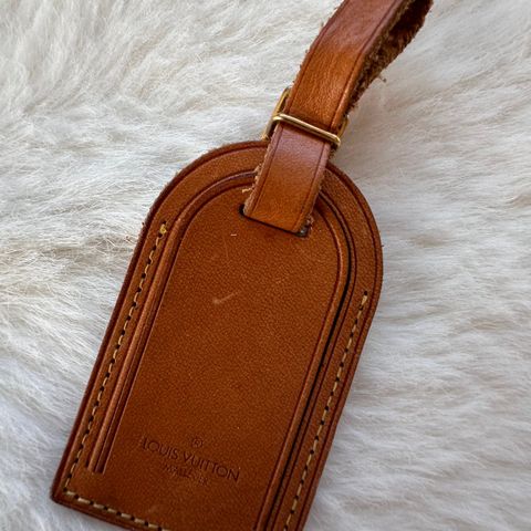 #22 Louis Vuitton luggage tag