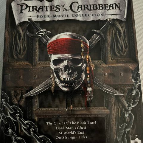 Pirates of the Caribbean Four-movie Collection