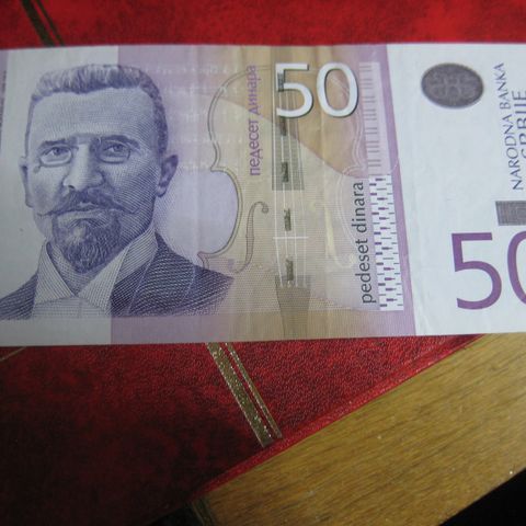 50 Dinara Serbia