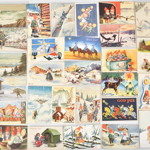 Postkort/Julekort kjøpes til gode priser.