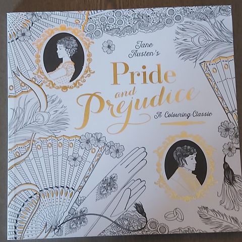Fargeleggingsbok Jane Austens Pride and Prejudice