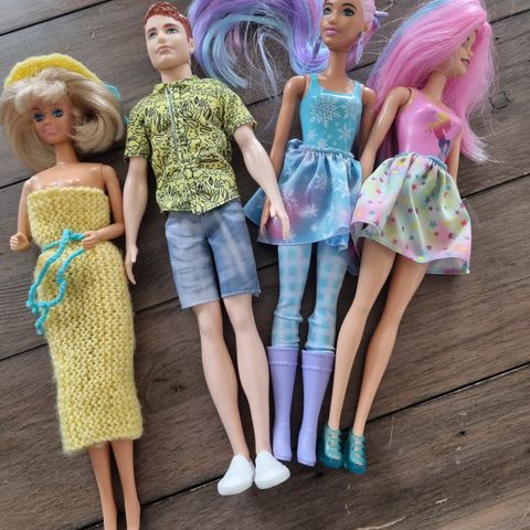 Barbie dukker med div assesories