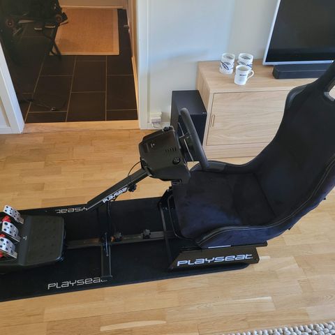 Playseat Evolution Black Actifit sim racing sete - kan levere i Oslo