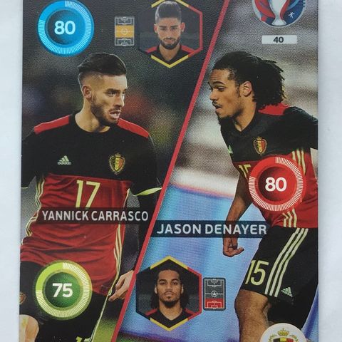 Panini - Belgia Next Generation Nr.40