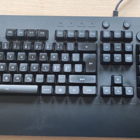 Logitech G213 prodigy gaming tastatur gis bort-dårlig w/s/d knapper