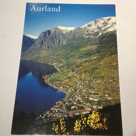 Postkort Aurland