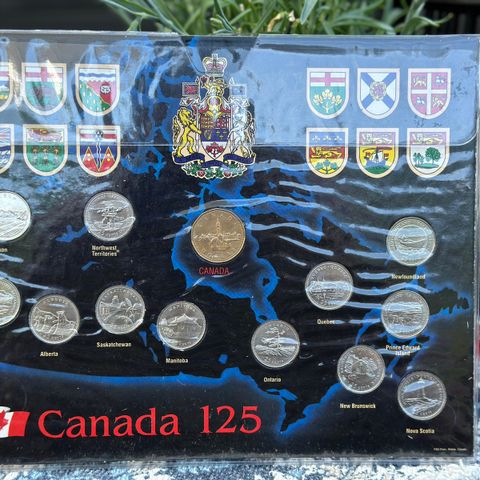 1992 Canada 125th Anniversary Coin Set from Canadian Mint