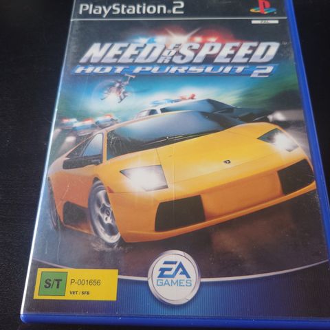 NEED FOR SPEED HOT PURSUIT 2 PLAYSTATION 2