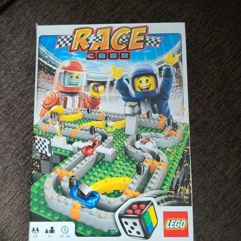 Lego race spill .Nr 3839.