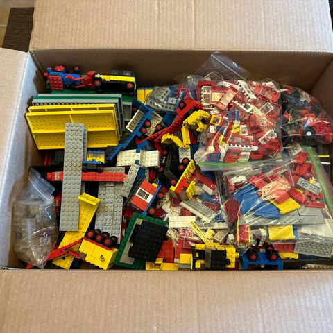 Lego samling fra 60-70 tallet