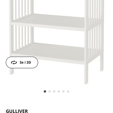 Ikea gulliver stellebord