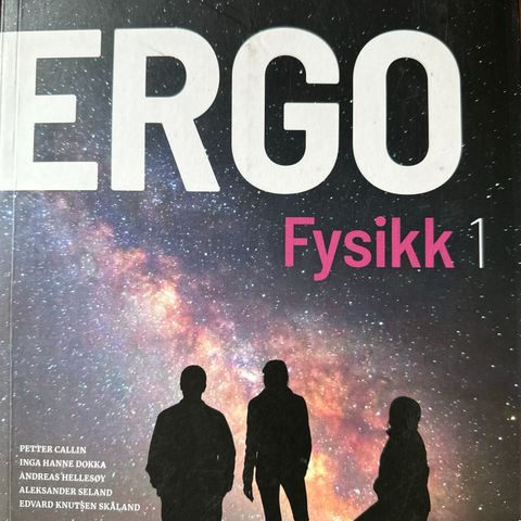 Fysikk 1 pensumbok - ERGO