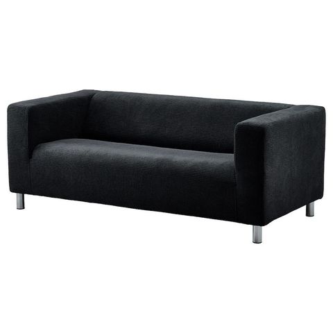 2-seters sofa, Vansbro svart