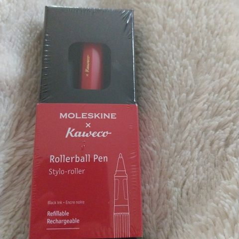Rollerpenn Moleskine X Kaweco 0,7 Red