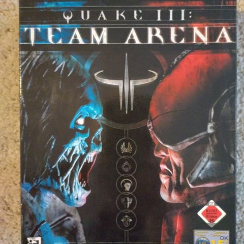 " Quake III Team Arena" Pc -1996 id Software/ Activision