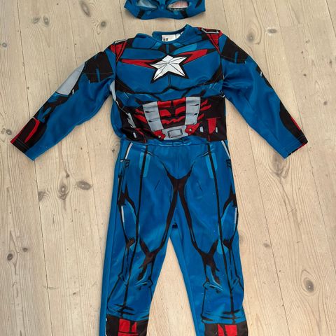 Captain america drakt