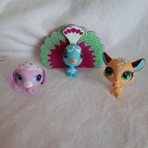 Littlest pet shop figurer