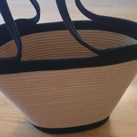 Tøff strandbag/shoppingveske