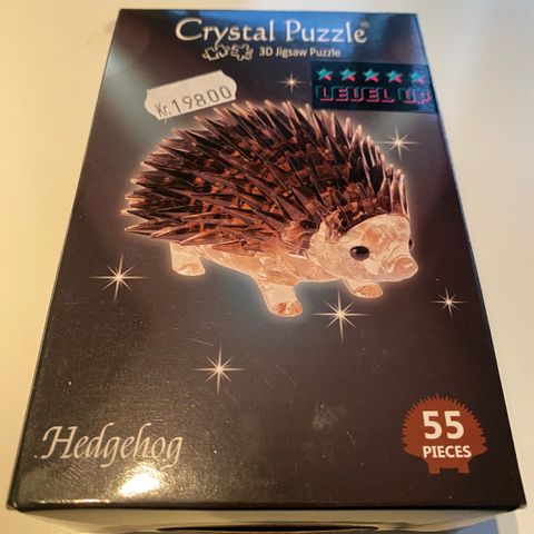 Nytt crystal puzzle 3 d pinnsvin