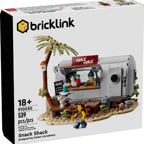 Uåpnet Lego BrickLink 910030 Snack Shack