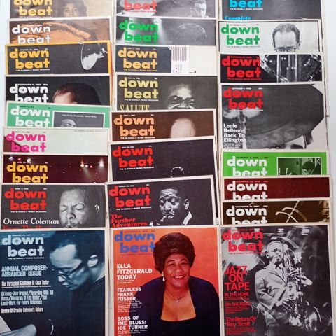 Down Beat Music - Jazz/Blues /Rock - Magazine - 1964 / 1965