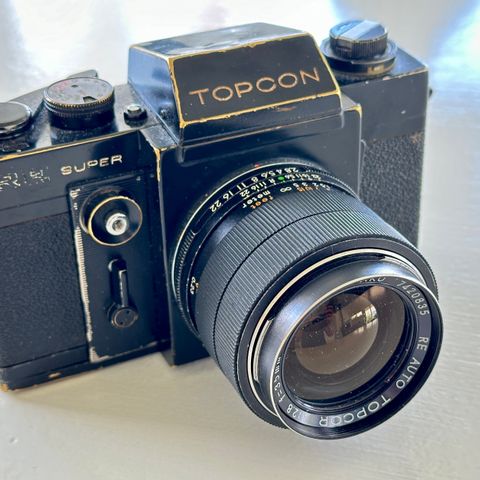 Topcon RE SUPER 35mm film klassiker