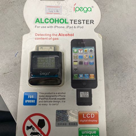 Samleobjekt Alcohol tester iphone 3/4