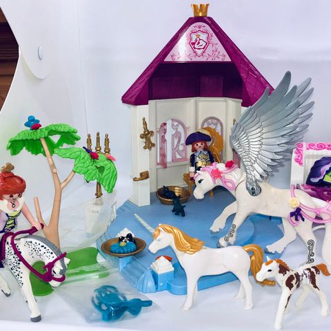 Playmobil Princess Pavillon Pegasus Set