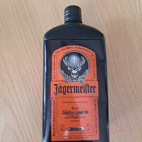 Jägermeister Tinn beholder