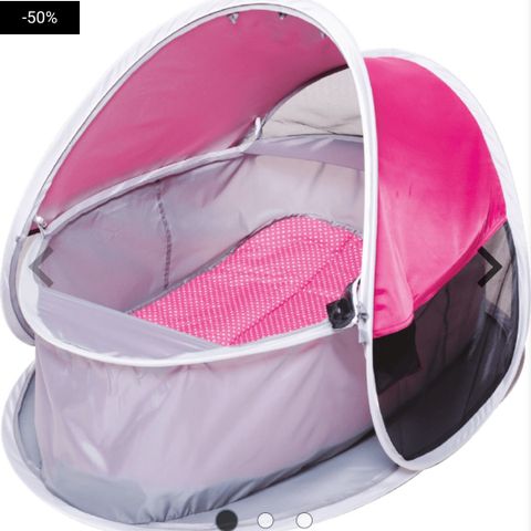 TITANIUMBABY 2I1 UV REISESENG OOG STRANDSENG, ROSA