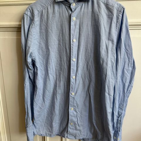 Eton casual skjorte - 40 slim - bomull/silke