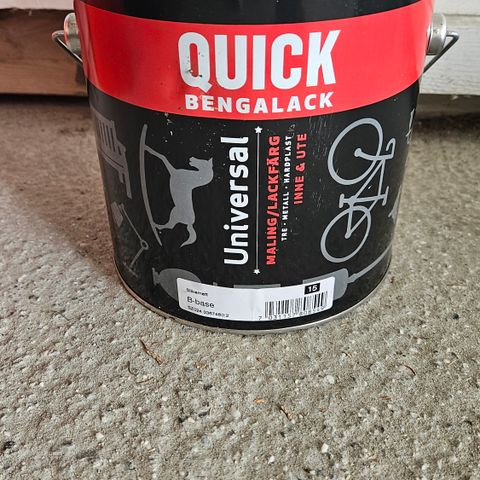 3 liter Bengalakk grå