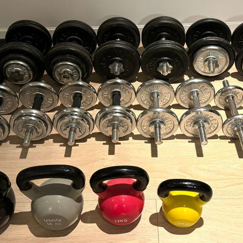 Håndmanualer og Kettlebell