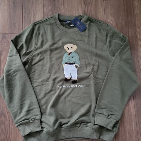 Ny Polo Ralph Lauren bear genser str 2XL