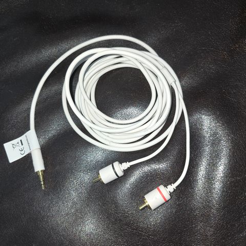 Argonaudio Sub kabel 2xRCA Til MiniJack. 3M