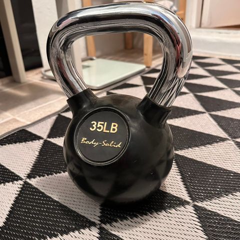 Body-Solid kettlebell 35 lbs (ca. 16 kg)