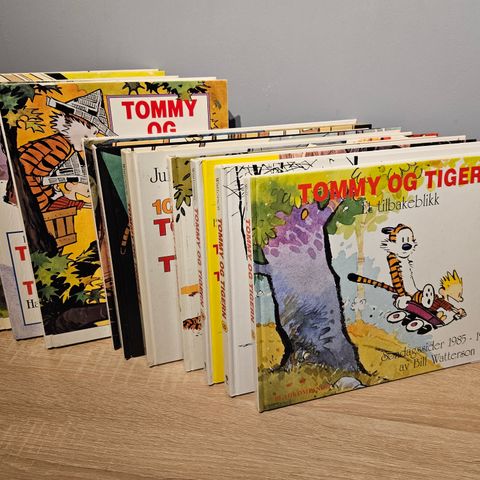 Tommy & Tiger'n - 10 bøker