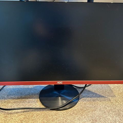 AOC 24" skjerm, gaming