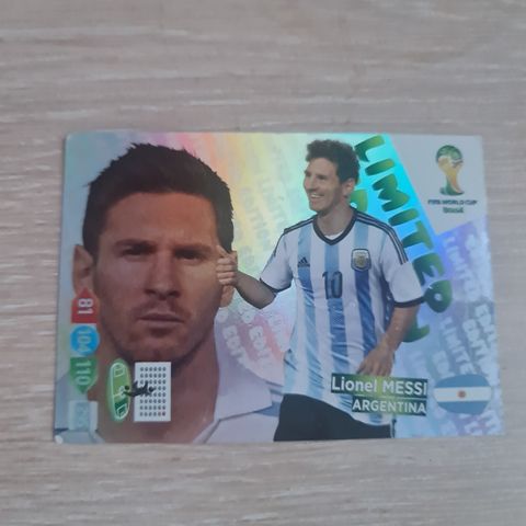 LIONEL MESSI LIMITED EDITION ADRENALYN XL WORLD CUP 2014