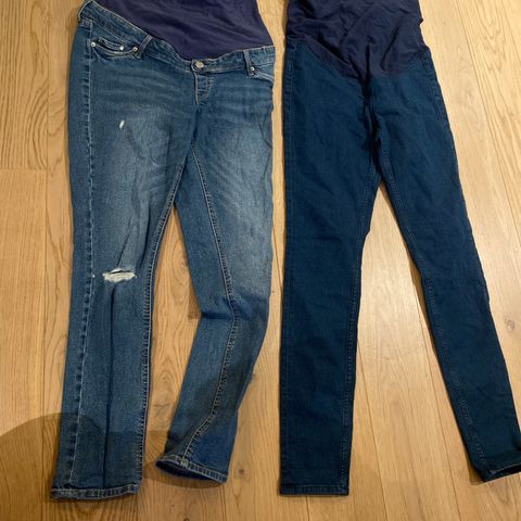 Mammabukser som ny - skinny jeans fra HM